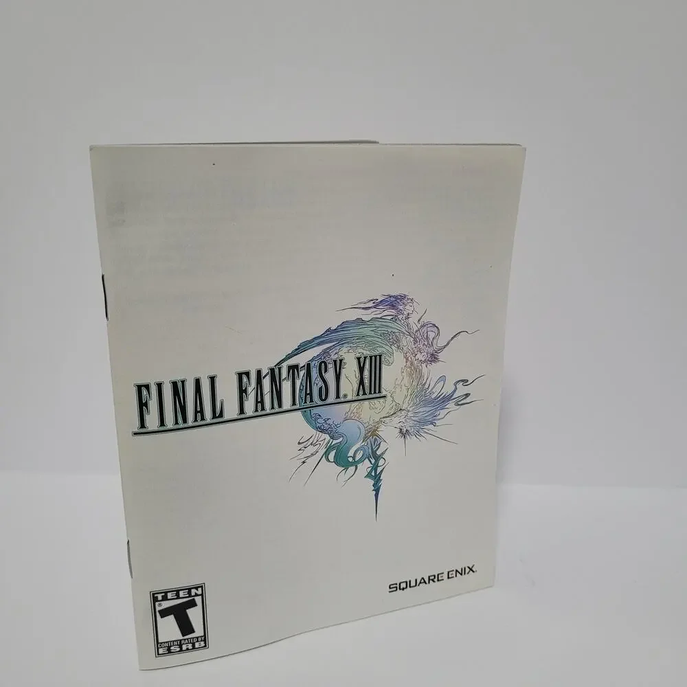 Final Fantasy XIII PS3 (Sony PlayStation 3 Games) With Manual